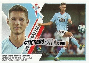 Sticker Jorge Sáenz (6) - Liga Spagnola 2019-2020 n. 196 - Colecciones ESTE