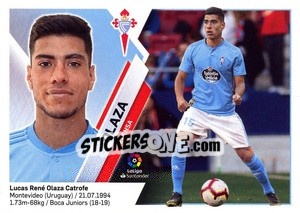 Sticker Olaza (7B) - Liga Spagnola 2019-2020 n. 198 - Colecciones ESTE