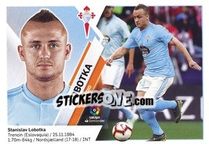 Sticker Lobotka (8) - Liga Spagnola 2019-2020 n. 199 - Colecciones ESTE