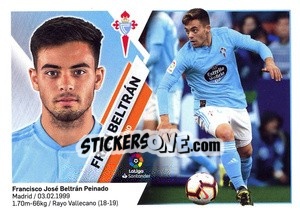 Sticker Fran Beltrán (10A) - Liga Spagnola 2019-2020 n. 201 - Colecciones ESTE