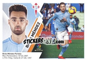 Sticker Brais Méndez (11) - Liga Spagnola 2019-2020 n. 203 - Colecciones ESTE