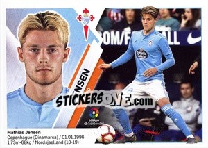 Figurina Jensen (12B) - Liga Spagnola 2019-2020 - Colecciones ESTE