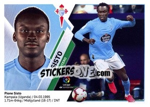 Sticker Sisto (14) - Liga Spagnola 2019-2020 n. 207 - Colecciones ESTE