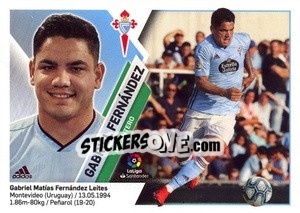 Sticker Gabriel Fernández (15) - Liga Spagnola 2019-2020 n. 208 - Colecciones ESTE