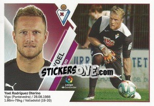 Sticker Yoel (2) - Liga Spagnola 2019-2020 n. 222 - Colecciones ESTE