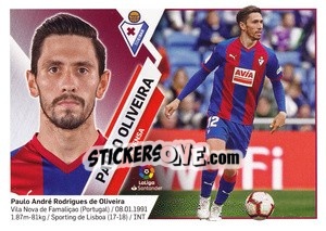 Sticker Paulo Oliveira (6) - Liga Spagnola 2019-2020 n. 226 - Colecciones ESTE