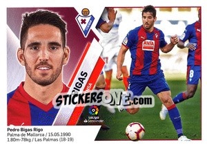 Sticker Bigas (7) - Liga Spagnola 2019-2020 n. 227 - Colecciones ESTE