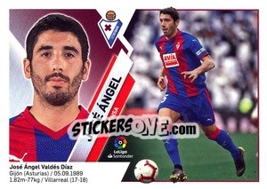 Sticker José Ángel (8) - Liga Spagnola 2019-2020 n. 228 - Colecciones ESTE