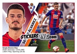 Sticker Sergio Álvarez (10) - Liga Spagnola 2019-2020 - Colecciones ESTE