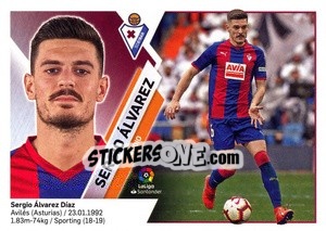 Sticker Sergio Álvarez (10) - Liga Spagnola 2019-2020 n. 230 - Colecciones ESTE