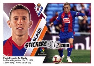 Sticker De Blasis (12B) - Liga Spagnola 2019-2020 n. 234 - Colecciones ESTE