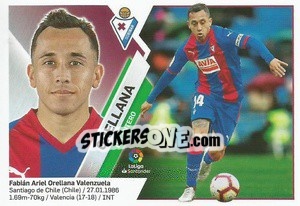 Sticker Orellana (13) - Liga Spagnola 2019-2020 - Colecciones ESTE
