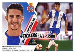 Sticker Mario Hermoso (5A) - Liga Spagnola 2019-2020 n. 255 - Colecciones ESTE