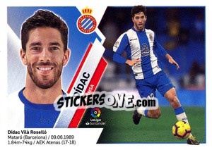 Sticker Dídac (7B) - Liga Spagnola 2019-2020 n. 259 - Colecciones ESTE