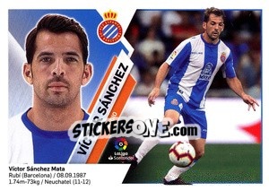 Sticker Víctor Sánchez (9A) - Liga Spagnola 2019-2020 n. 261 - Colecciones ESTE