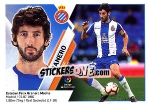 Sticker Granero (9B) - Liga Spagnola 2019-2020 n. 262 - Colecciones ESTE