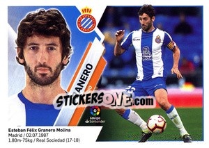 Cromo Granero (9B) - Liga Spagnola 2019-2020 - Colecciones ESTE