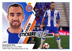 Sticker Darder (10) - Liga Spagnola 2019-2020 - Colecciones ESTE
