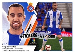Sticker Darder (10) - Liga Spagnola 2019-2020 n. 263 - Colecciones ESTE