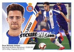 Sticker Melendo (11) - Liga Spagnola 2019-2020 n. 264 - Colecciones ESTE