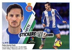 Sticker Piatti (13) - Liga Spagnola 2019-2020 n. 266 - Colecciones ESTE