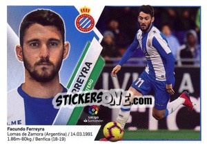 Sticker Ferreyra (15) - Liga Spagnola 2019-2020 - Colecciones ESTE
