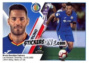 Sticker Bruno (6A) - Liga Spagnola 2019-2020 n. 286 - Colecciones ESTE