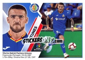 Sticker Antunes (7A) - Liga Spagnola 2019-2020 n. 288 - Colecciones ESTE