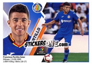 Sticker Portillo (11) - Liga Spagnola 2019-2020 n. 293 - Colecciones ESTE