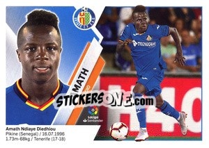 Sticker Amath (12) - Liga Spagnola 2019-2020 n. 294 - Colecciones ESTE