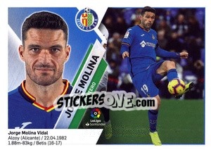 Sticker Jorge Molina (16) - Liga Spagnola 2019-2020 n. 298 - Colecciones ESTE