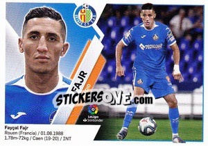 Sticker Fajr (13BIS) - Liga Spagnola 2019-2020 n. 299 - Colecciones ESTE