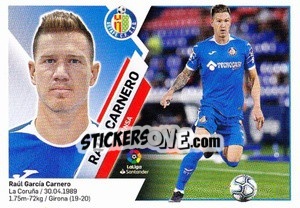 Sticker Raúl Carnero (5BIS) - Liga Spagnola 2019-2020 n. 300 - Colecciones ESTE