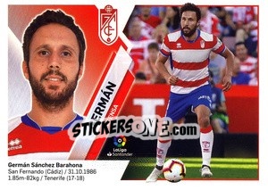 Sticker Germán (4) - Liga Spagnola 2019-2020 - Colecciones ESTE
