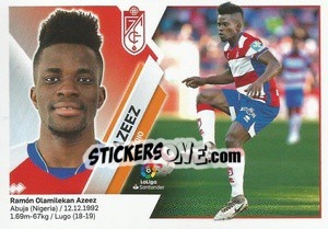 Sticker Azeez (9B) - Liga Spagnola 2019-2020 n. 321 - Colecciones ESTE