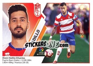 Sticker Vadillo (11) - Liga Spagnola 2019-2020 n. 323 - Colecciones ESTE