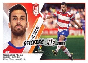 Sticker Fede Vico (12) - Liga Spagnola 2019-2020 n. 324 - Colecciones ESTE