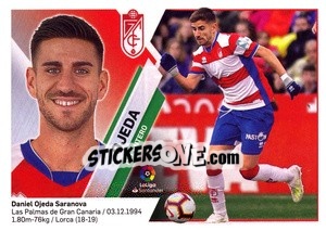 Sticker Ojeda (13) - Liga Spagnola 2019-2020 n. 325 - Colecciones ESTE