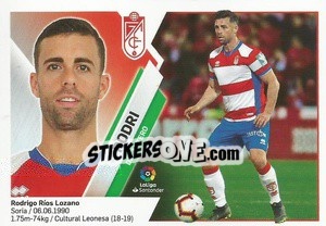 Sticker Rodri (14) - Liga Spagnola 2019-2020 n. 326 - Colecciones ESTE