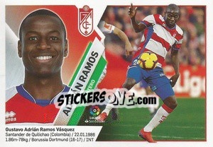Sticker Adrián Ramos (16) - Liga Spagnola 2019-2020 n. 328 - Colecciones ESTE