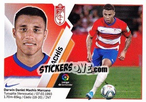 Sticker Machis (13BIS) - Liga Spagnola 2019-2020 n. 329 - Colecciones ESTE