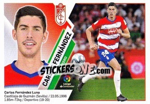 Cromo Carlos Fernández (14BIS) - Liga Spagnola 2019-2020 n. 331 - Colecciones ESTE