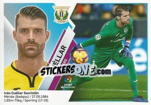 Cromo Cuéllar (1) - Liga Spagnola 2019-2020 n. 341 - Colecciones ESTE