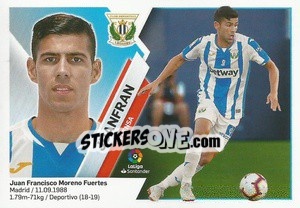 Sticker Juanfran (4B) - Liga Spagnola 2019-2020 - Colecciones ESTE