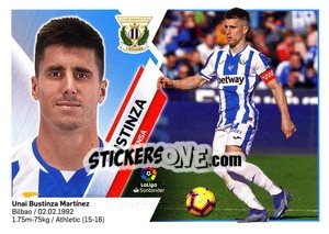 Cromo Bustinza (5A) - Liga Spagnola 2019-2020 n. 346 - Colecciones ESTE