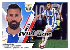Sticker Siovas (7) - Liga Spagnola 2019-2020 n. 349 - Colecciones ESTE