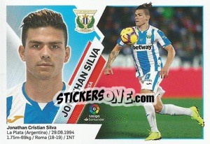 Sticker Jonathan Silva (8) - Liga Spagnola 2019-2020 - Colecciones ESTE