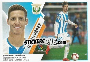 Cromo Rubén Pérez (11) - Liga Spagnola 2019-2020 n. 353 - Colecciones ESTE