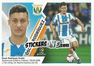 Cromo óscar Rodríguez (13) - Liga Spagnola 2019-2020 n. 355 - Colecciones ESTE