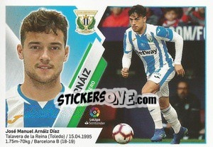 Cromo Arnáiz (14B) - Liga Spagnola 2019-2020 n. 357 - Colecciones ESTE